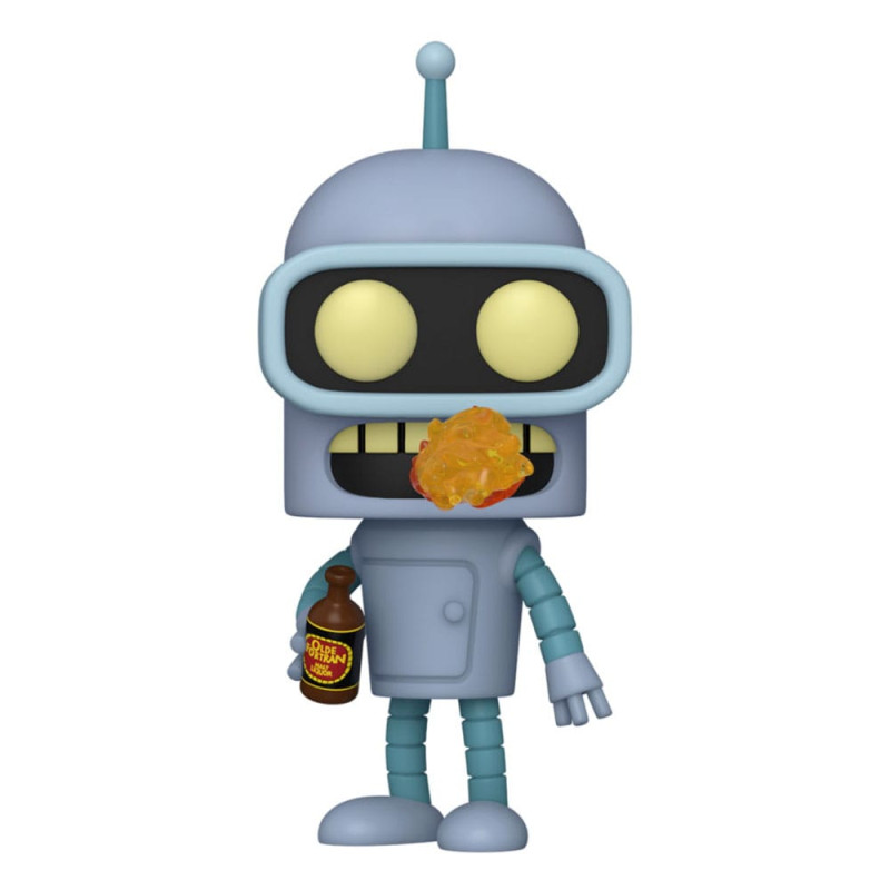 BENDER WITH FIRE / FUTURAMA / FIGURINE FUNKO POP