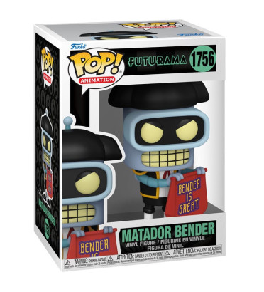 MATADOR BENDER / FUTURAMA / FIGURINE FUNKO POP