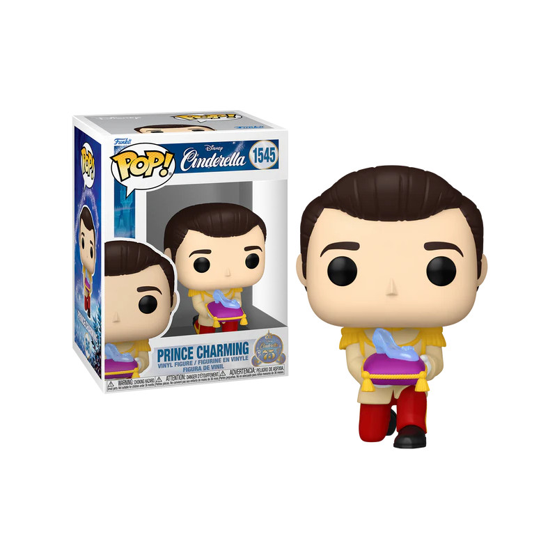 PRINCE CHARMING / CENDRILLON 75TH / FIGURINE FUNKO POP