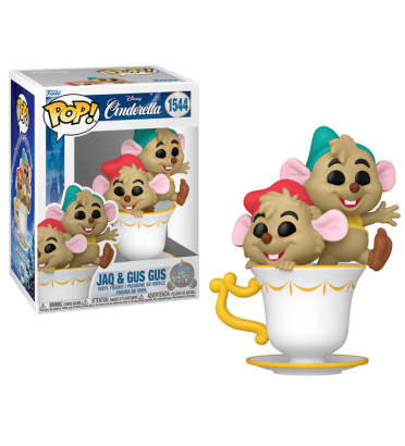 JAQ ET GUS GUS / CENDRILLON 75TH / FIGURINE FUNKO POP