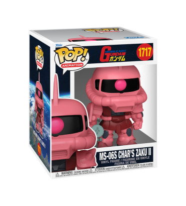 MS-06S CHARS ZAKU 2 OVERSIZED / GUNDAM / FIGURINE FUNKO POP