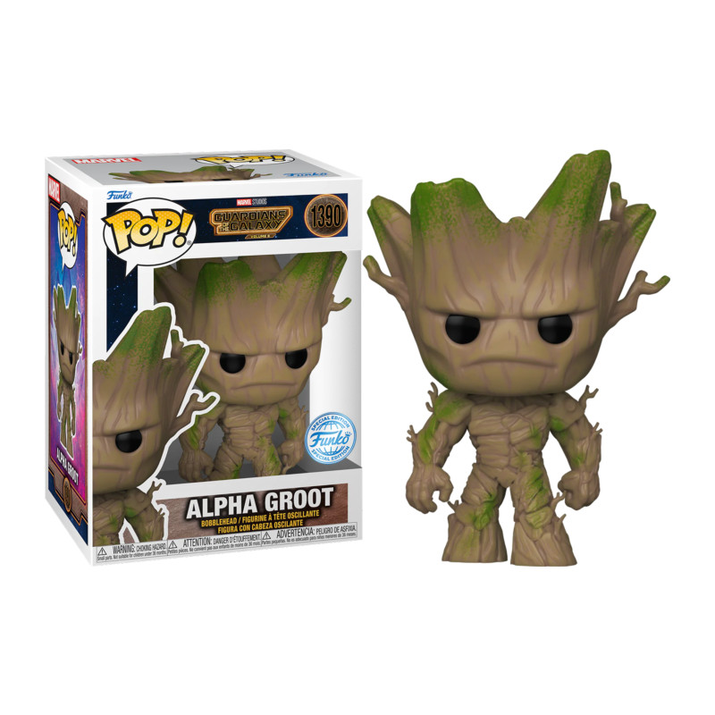 ALPHA GROOT / LES GARDIENS DE LA GALAXIE 3 / FIGURINE FUNKO POP / EXCLUSIVE SPECIAL EDITION