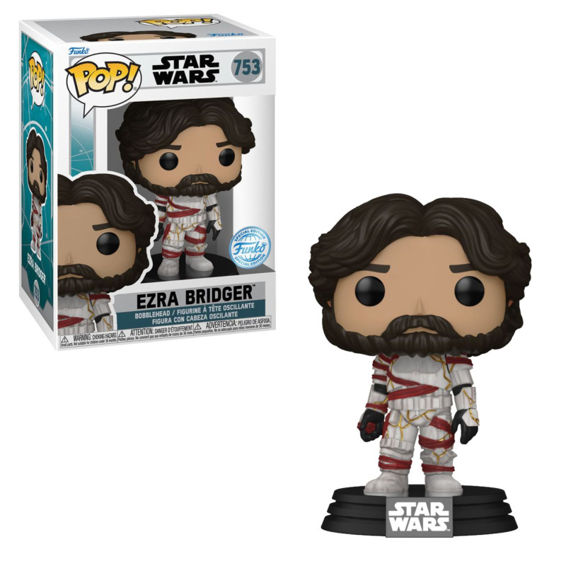 EZRA BRIDGER IN DISGUISE / STAR WARS AHSOKA / FIGURINE FUNKO POP / EXCLUSIVE SPECIAL EDITION