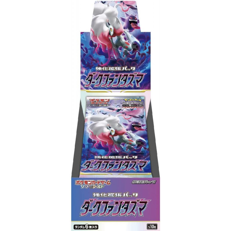 DISPLAY DE 20 BOOSTERS DARK PHANTASMA S10A / CARTE POKEMON JAPONAISE