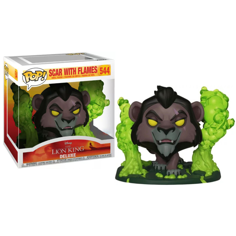 SCAR WITH FLAMES / LE ROI LION / FIGURINE FUNKO POP