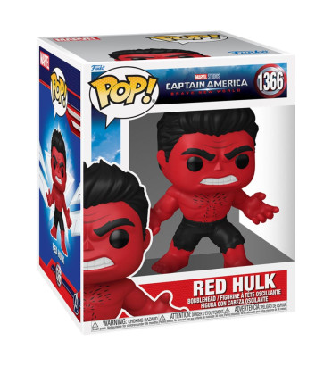 RED HULK OVERSIZED / CAPTAIN AMERICA BRAVE NEW WORLD / FIGURINE FUNKO POP