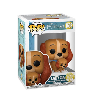 LADY WITH PUPPY / LA BELLE ET LE CLOCHARD / FIGURINE FUNKO POP