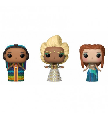 3-PACK MRS WHO,MRS WHICH,MRS WHATSIT / A WRINKLE IN TIME / FIGURINE FUNKO POP / EXCLUSIVE / BOITE ABIMÉE