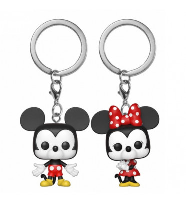2 PACK MICKEY ET MINNIE / MICKEY MOUSE / FUNKO POCKET POP