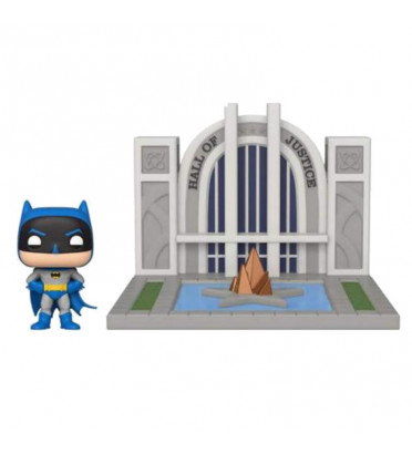 BATMAN WITH THE HALL OF JUSTICE / BATMAN / FIGURINE FUNKO POP