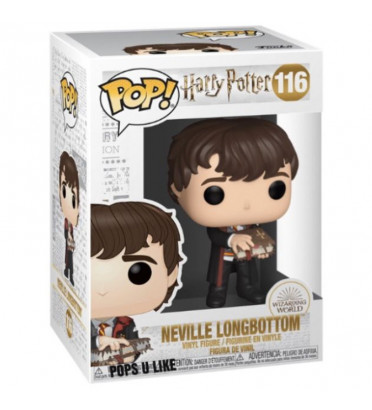 NEVILLE WITH MONSTER BOOK / HARRY POTTER / FIGURINE FUNKO POP