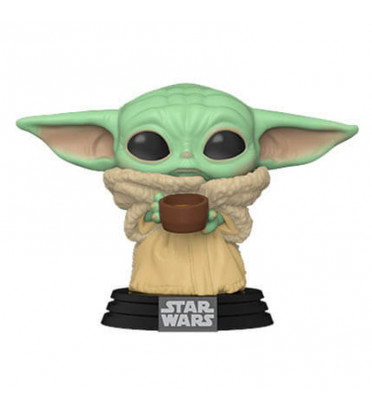 THE CHILD WITH CUP / STAR WARS THE MANDALORIAN / FIGURINE FUNKO POP