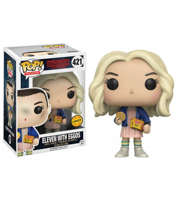 ELEVEN WITH EGGOS / STRANGER THINGS / FIGURINE FUNKO POP / CHASE