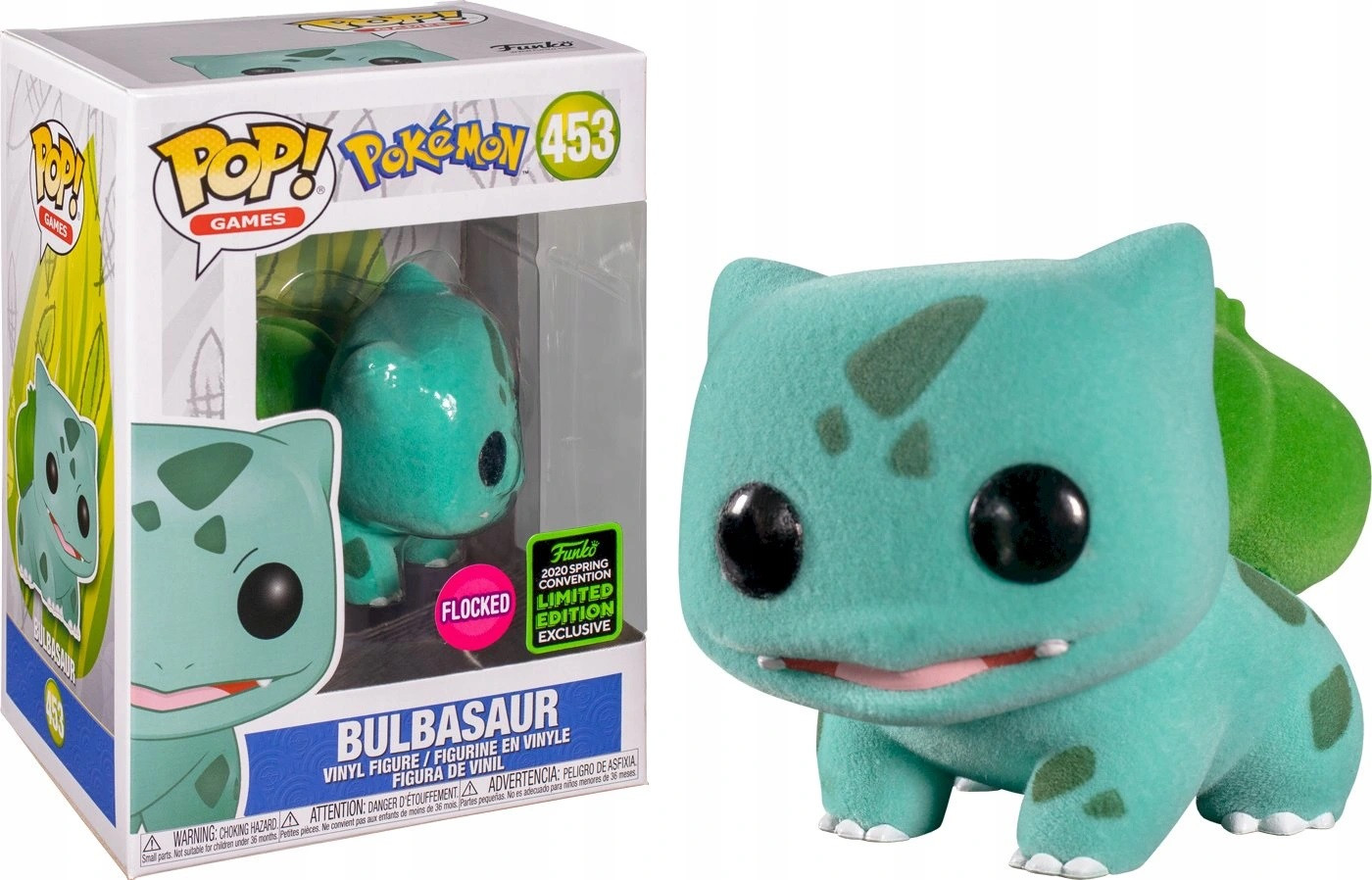 Bulbasaur flocked Funko sale