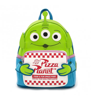 MINI SAC A DOS ALIEN PIZZA PLANET / TOY STORY / LOUNGEFLY