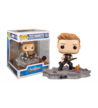 AVENGERS ASSEMBLE HAWKEYE / AVENGERS / FIGURINE FUNKO POP / EXCLUSIVE SPECIAL EDITION