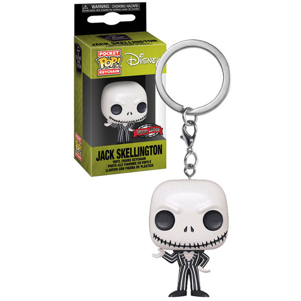 Porte-clé Funko L'étrange Noël de Mr. Jack pack 4 figurines Pocket